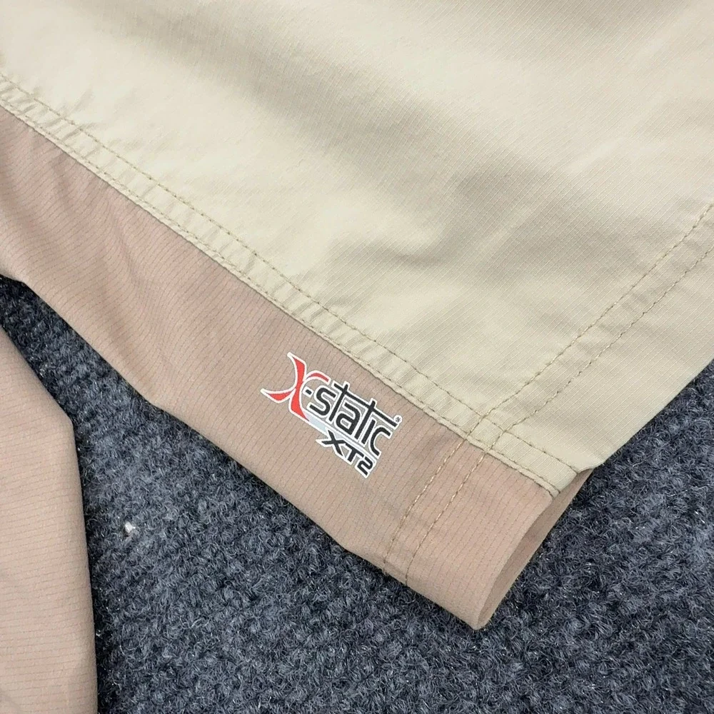 O'Neill Cargo Shorts Mens 34 Tan Khaki Ripstop X-Static XT2 Outdoor‎ Gorpcore